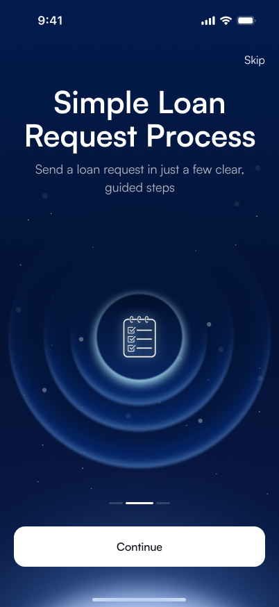 Onboarding step 2